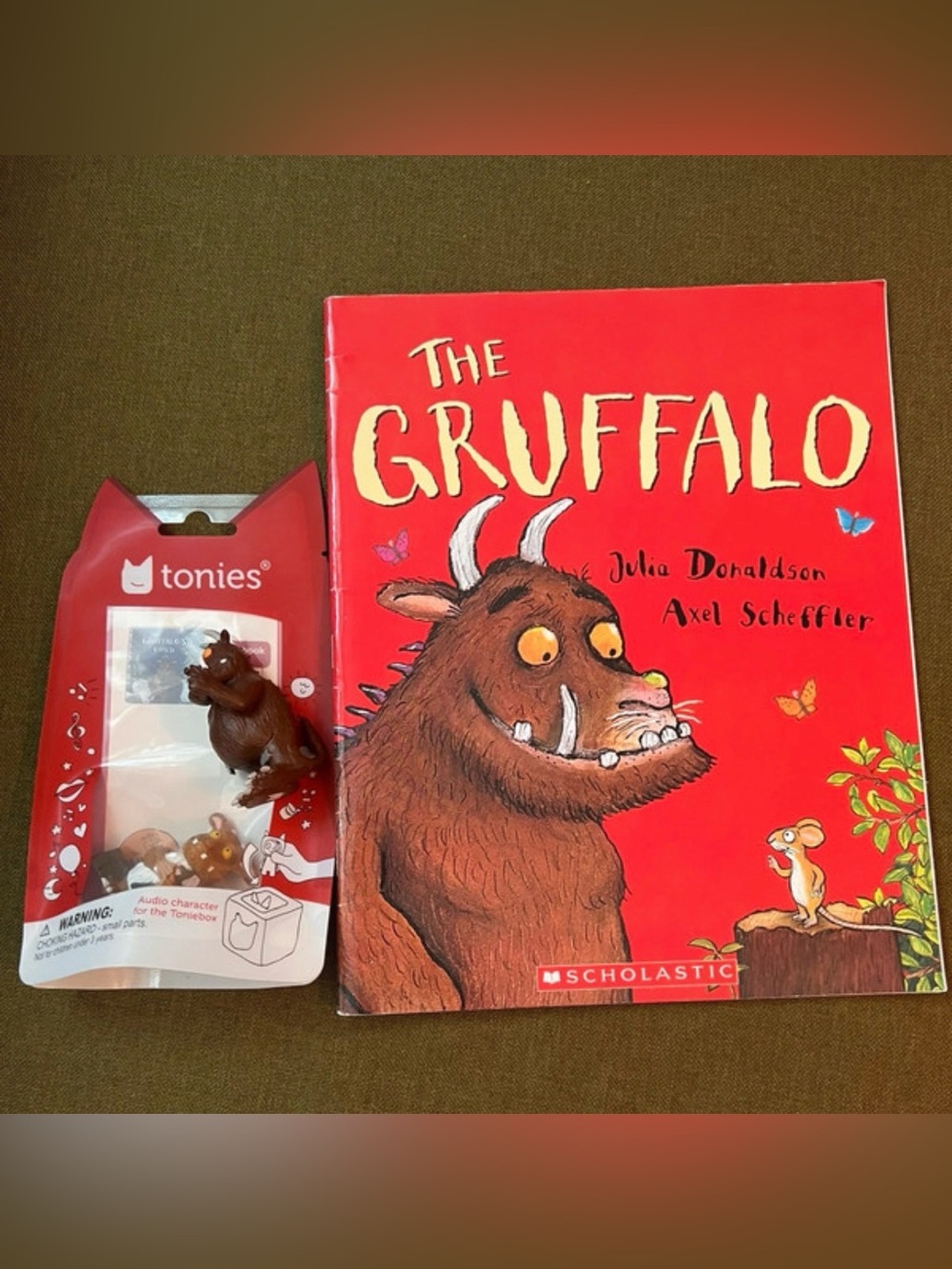 The Gruffalo book and Tonie The Gruffalo’s child Tonie bundle